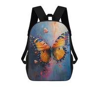 sinyumoney Black Cat Castle Moon Night Zaini per bambini stampati 3D per bambini. Zaini Da Viaggio Alla Moda Per Bambini. Zaino scuola per studenti elementari e superiori., stile-21, 17"