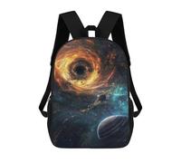 sinyumoney Black Hole Galaxy Space Zaini Casual Per Bambini, Borse Scolastiche Per Ragazzi E Ragazze, Zaini Per Libri, Zaini 17inch