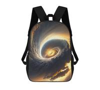 sinyumoney Black Hole Spiral Clouds Zaino Scolastico, Borsa Per Laptop Resistente Per Campeggio, Avventure All'aria Aperta E Viaggi Quotidiani 17inch