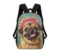 sinyumoney Borse Da Scuola Stampate 3D Per Bambini Golden Crown Majesty -2 Zaino Da Viaggio Leggero Borsa Per Libri Per Bambini Ragazzi E Ragazze, Stile: 18., 17"