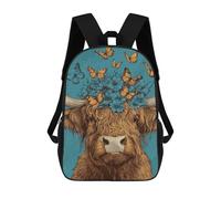 sinyumoney Borse Da Scuola Stampate 3D Per Bambini Golden Crown Majesty -2 Zaino Da Viaggio Leggero Borsa Per Libri Per Bambini Ragazzi E Ragazze, Stile-24, 17"