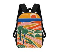 sinyumoney California Coastline Landscape Art Print Zaino Scolastico Borsa Per La Scuola Secondaria Superiore Zaino Da Viaggio Per Ragazze Ragazzi Adolescenti 17inch