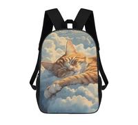 sinyumoney Cat Cute Zaini Per Bambini, Zaini Scolastici Personalizzati 3D Per Ragazzi E Ragazze, Zaini Scolastici Grandi, Zaini Casual Da Giorno 17inch