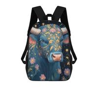 sinyumoney Cat Russian Blue Samurai Animale Zaino Stampato 3D Per Bambini Zaino Leggero Per Scuole E Studentesse, Borsa Da Assaggiare Per La Presepe, Stile 1, 17"