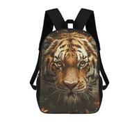 sinyumoney Cat Smoking Zaino scolastico per adolescenti, stampa 3D, regolabile, con tasche alla moda, per bambini, ragazzi, ragazze, studenti e adolescenti, Beauty and Strength, 17"
