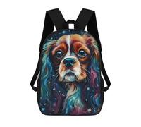 sinyumoney Cavalier King Charles Span Zaini, Zaino Per Bambini, Borsa Scolastica Per Studenti, Zaini Da Viaggio Stampati in 3D, Zaino Accessorio Moda, Zaini Impermeabili Per Bambini 17inch