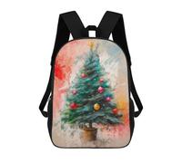 sinyumoney Christmas Tree Zaino Scolastico Per Bambini, Zaino Casual Da Viaggio Per Ragazzi E Ragazze, Zaino Da Giorno Di Grande Capacità 17inch