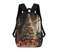 sinyumoney Christmas Tree Zaino Scolastico Per Bambini, Zaino Casual Da Viaggio Per Ragazzi E Ragazze, Zaino Da Giorno Di Grande Capacità 17inch
