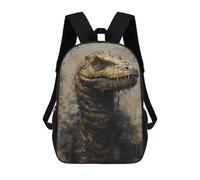 sinyumoney Clouded Leopard in Jungle Zaino Scuola Per Ragazze E Ragazzi Grande Capacità Leggero Per Bambini E Studenti, T Rex Pretty, 17"