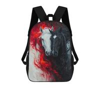 sinyumoney Colorful Dinosaur Astronaut Artwork Zaini Alla Moda Stampati 3D Borsa Scuola Casual Per Bambini, Ragazzi Studenti Della Scuola Elementari E Del College, Stile: 14., 17"