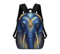 sinyumoney Colorful Elephant Dreamscape Zaini Per Bambini Zaino Scolastico Borsa Scolastica Stampata in 3D Borsa Scolastica Per Ragazzi Studenti Delle Scuole Elementari E Medie 17inch