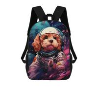 sinyumoney Colorful Leopard Painting Zaino Scuola Stampato 3D Per Bambini, Borsa Scuola Moda E Casual Per Ragazzi Studenti Della Scuola Elementari E Del College, Stile-10, 17"