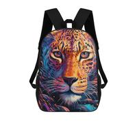 sinyumoney Colorful Leopard Portrait Zaini Casual Per Bambini, Borse Scolastiche Per Ragazzi E Ragazze, Zaini Per Libri, Zaini 17inch