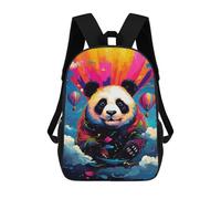 sinyumoney Colorful Panda Balloons Sky Zaino Impermeabile Da Viaggio, Borsa Per Computer Per Ragazze Adolescenti, Ragazzi, Donne E Uomini 17inch