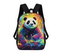 sinyumoney Colorful Panda Fantasy Zaino Per La Scuola Stampato in 3D Borsa Scolastica Per Ragazzi E Ragazze Zaino Per Bambini Zaino Da Viaggio 17inch