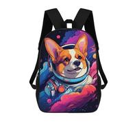 sinyumoney Corgi Astronaut in Space -30 Zaino Scolastico Grande Resistente All'acqua Per Laptop Per Ragazze E Adolescenti 17inch