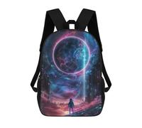 sinyumoney Cosmic Beam Zaino Per La Scuola Stampato in 3D Borsa Scolastica Per Ragazzi E Ragazze Zaino Per Bambini Zaino Da Viaggio 17inch
