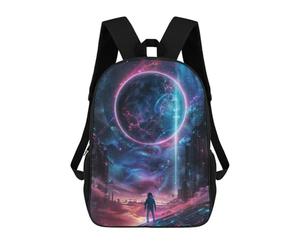 sinyumoney Cosmic Beam Zaino Per La Scuola Stampato in 3D Borsa Scolastica Per Ragazzi E Ragazze Zaino Per Bambini Zaino Da Viaggio 17inch