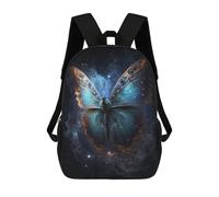 sinyumoney Cosmic Butterfly Art Print-6 Zaino Per Bambini Borsa Scolastica Per Ragazzi Cartone Animato Stampa 3D Borsa Scolastica Per Studenti Zaino Per Laptop Per Ragazzi E Ragazze 17inch
