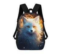 sinyumoney Cosmic Celestial Fox Zaini Casual Per Bambini, Borse Scolastiche Per Ragazzi E Ragazze, Zaini Per Libri, Zaini 17inch