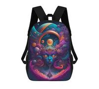 sinyumoney Cosmic Dreamscape -7 Zaino, Zaino Per Bambini, Borsa Scolastica Per Studenti, Zaino Per Libri, Borsa Scolastica Stampata in 3D Per Ragazzi E Ragazze 17inch