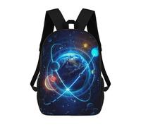 sinyumoney Cosmic Harmony Celestial Dance Zaino Per Bambini Borsa Scolastica Per Ragazzi Cartone Animato Stampa 3D Borsa Scolastica Per Studenti Zaino Per Laptop Per Ragazzi E Ragazze 17inch