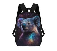 sinyumoney Cosmic Koala Art Print-19 Zaini Stampati in 3D, Borsa Scolastica Casual Per Bambini, Borsa Scolastica Alla Moda Per Ragazzi, Studenti Delle Scuole Medie 17inch