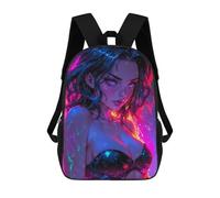 sinyumoney Crazy Anime Girl Zaini Per Bambini, Zaini Scolastici Personalizzati 3D Per Ragazzi E Ragazze, Zaini Scolastici Grandi, Zaini Casual Da Giorno 17inch