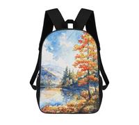 sinyumoney Crisp Fall Day Zaino in Peluche A Forma Di Cartone Animato, Zaino 3D Per Bambini, Borsa Scolastica, Idea Regalo Di Compleanno Per Ragazzi E Ragazze 17inch