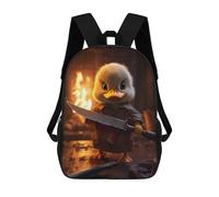 sinyumoney Cute Baby Duck Knife Zaini Casual Per Bambini, Borse Scolastiche Per Ragazzi E Ragazze, Zaini Per Libri, Zaini 17inch
