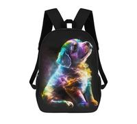 sinyumoney Cute Galaxy Puppy Zaino Scolastico Alla Moda Per Studenti, Adatto A Ragazzi E Ragazze, Ideale Per Viaggi All'aperto E Attività Ricreative. 17inch