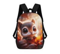 sinyumoney Cute Squirrel in Autumn Zaino Scolastico Stampato in 3D, Borse Scolastiche Per Ragazzi E Ragazze, Zaino Per Laptop Per Bambini/studenti/adulti 17inch