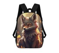 sinyumoney Cute Wolf Animal Puppy Zaino Per La Scuola Stampato in 3D Borsa Scolastica Per Ragazzi E Ragazze Zaino Per Bambini Zaino Da Viaggio 17inch