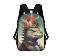 sinyumoney Dinosaur Stegosaurus Zaini Casual Per Bambini, Borse Scolastiche Per Ragazzi E Ragazze, Zaini Per Libri, Zaini 17inch