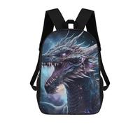 sinyumoney Dragon Ruler of The Galaxy Zaini, Zaino Per Bambini, Borsa Scolastica Per Studenti, Zaini Da Viaggio Stampati in 3D, Zaino Accessorio Moda, Zaini Impermeabili Per Bambini 17inch