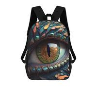 sinyumoney Dragon's Eye Gaze -3 Zaini Per Bambini Zaino Scolastico Zaino Stampato in 3D Per Bambini Zaini Da Viaggio Borse Per Libri Borsa Scolastica Per Bambini 17inch