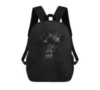 sinyumoney Dystopian Giraffe Portrait Zaini Casual Per Bambini, Borse Scolastiche Per Ragazzi E Ragazze, Zaini Per Libri, Zaini 17inch