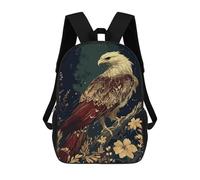 sinyumoney Eagle Abstract Zaino Per La Scuola Stampato in 3D Borsa Scolastica Per Ragazzi E Ragazze Zaino Per Bambini Zaino Da Viaggio 17inch