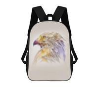 sinyumoney Eagle Head Fractal Zaino Per La Scuola Stampato in 3D Borsa Scolastica Per Ragazzi E Ragazze Zaino Per Bambini Zaino Da Viaggio 17inch