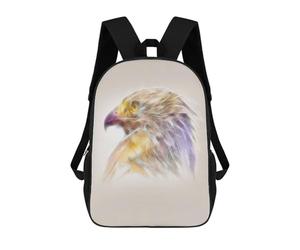 sinyumoney Eagle Head Fractal Zaino Per La Scuola Stampato in 3D Borsa Scolastica Per Ragazzi E Ragazze Zaino Per Bambini Zaino Da Viaggio 17inch