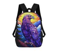 sinyumoney Eagle In The Wild Abstract Zaini Per Bambini Zaino Scolastico Zaino Stampato in 3D Per Bambini Zaini Da Viaggio Borse Per Libri Borsa Scolastica Per Bambini 17inch
