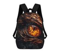 sinyumoney Earth Dragons Amber Eye Zaini Per Bambini, Zaini Scolastici Personalizzati 3D Per Ragazzi E Ragazze, Zaini Scolastici Grandi, Zaini Casual Da Giorno 17inch