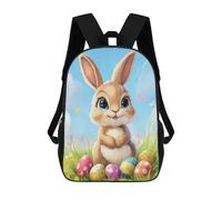 sinyumoney Easter Bunny with Eggs-3 Zaini Scolastici Scuola Secondaria Di Primo Grado Università Zaino Da Viaggio Per Ragazzi/Ragazze/Adolescenti 17inch