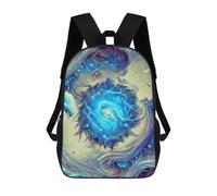 sinyumoney Electric Cosmic Dance Zaini Stampati in 3D, Borsa Scolastica Casual Per Bambini, Borsa Scolastica Alla Moda Per Ragazzi, Studenti Delle Scuole Medie 17inch