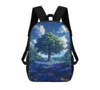 sinyumoney Enchanted Forest Pathway -1 Zaino Scolastico Per Bambini, Borsa Scolastica Stampata in 3D Per Ragazzi, Studenti Delle Scuole Elementari E Medie 17inch