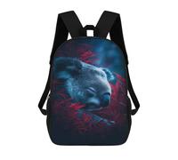 sinyumoney Enchanted Forest Peacock-1 Zaino Scuola Stampato In 3D Zaino Scuola Alla Moda Per Bambini Zaini Per Bambini Studenti Scuola Superiore, Style-4, 17"