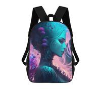 sinyumoney Enchanted Forest Whispers -2 Zaino Scolastico Per Bambini Alla Moda Casual Zaini Per Bambini Stampati in 3D Borse Scolastiche Per Ragazzi Zaino Grande 17inch