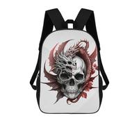 sinyumoney Fallen Dragon Zaino Scolastico Per Bambini, Borsa Scolastica Stampata in 3D Per Ragazzi, Studenti Delle Scuole Elementari E Medie 17inch
