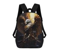 sinyumoney Fantasy Bald Eagle Magic Zaino Scolastico Per Bambini, Zaino Casual Da Viaggio Per Ragazzi E Ragazze, Zaino Da Giorno Di Grande Capacità 17inch