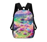 sinyumoney Fantasy Cloudscape Zaino Scolastico Per Bambini, Zaino Casual Da Viaggio Per Ragazzi E Ragazze, Zaino Da Giorno Di Grande Capacità 17inch